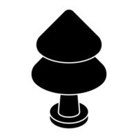 A perfect design icon of conifer vector