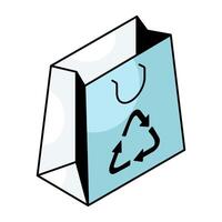 Vectors design of bag recycling