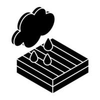 Thunderstorm icon in perfect design vector