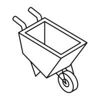 Modern design icon of mulch vector