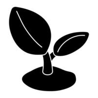 A unique design icon of global ecology vector