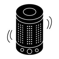 Perfect design icon of smart speaker vector