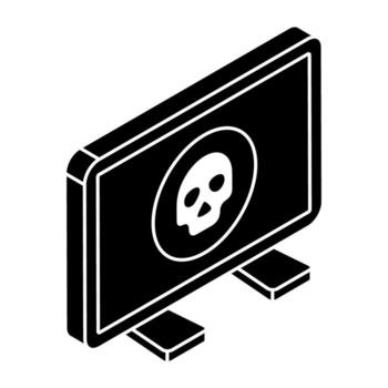 un de moda diseño icono de sistema hackear vector