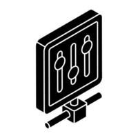 Perfect design icon of volume equalizer vector