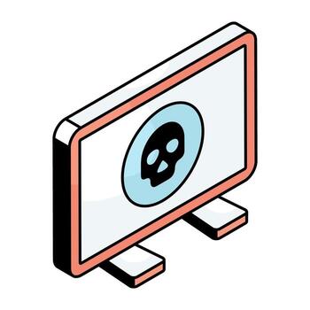 un de moda diseño icono de sistema hackear vector