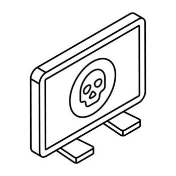 un de moda diseño icono de sistema hackear vector