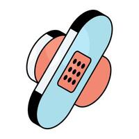Perfect design icon of first aid bandages vector
