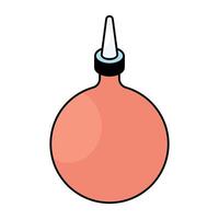 A beautiful design icon of bp inflator vector