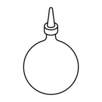 A beautiful design icon of bp inflator vector