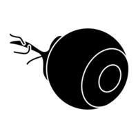A creative design icon of eyeball vector