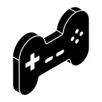 Modern design icon of gamepad vector