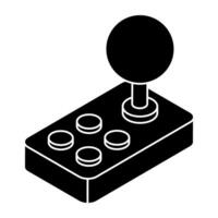 Modern design icon of gamepad vector