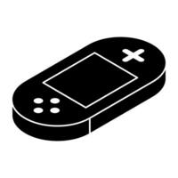 Modern design icon of gamepad vector