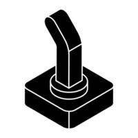Modern design icon of joystick vector
