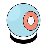 A modern technology icon of webcam vector