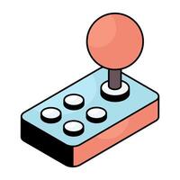 Modern design icon of gamepad vector