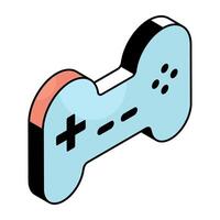 Modern design icon of gamepad vector