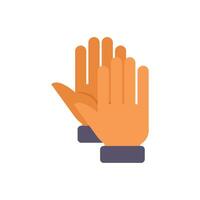 Two hands giving high five to each other vector