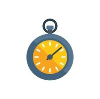 Stopwatch showing time passing by icon design vector