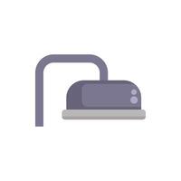 Modern cooker hood filtering steam while cooking dinner vector