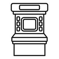 Atm terminal providing financial services with secure transactions vector