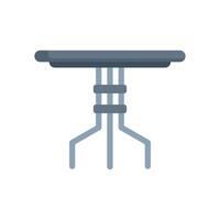 Bar table being part of furniture collection vector