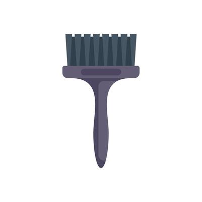 Cleaning brush with plastic handle for removing dust