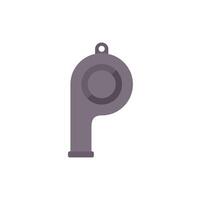 Grey whistle blowing sound making noise alert vector