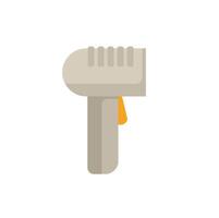 Handheld barcode scanner scanning bar code symbol vector