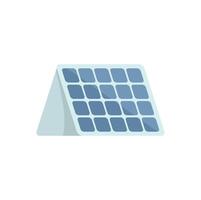 Triangular solar panel providing green energy for sustainable future vector