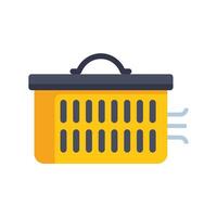Pet carrier with handle for cat and dog transportation vector