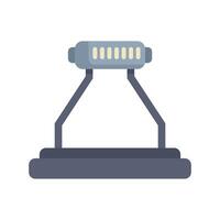 Electric linear actuator moving a platform up vector