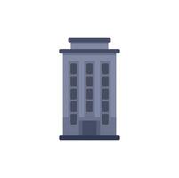 Modern city building representing urban architecture and business center vector