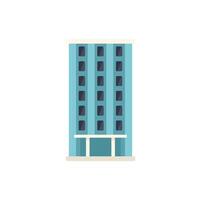 Modern office building showing urban business center vector