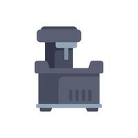 Icon of a coffee machine brewing a fresh espresso beverage vector