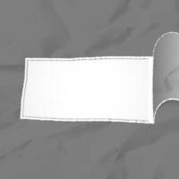 Empty Torn Paper Social Media Frame Background vector