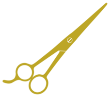 Scissors Silhouette for Pictogram, Art Illustration, Website, Apps, Logo Type or Graphic Design Element png