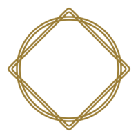 Circle and Rhombus Shape Composition, can use for Logo Gram, Apps, Website, Decoration, Ornate, Frame Work, Cover, Art Illustration, or Graphic Design Element png