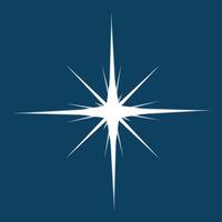 Big bright star in the sky, Venus vector