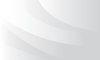 Gray abstract background with wave shapes vector