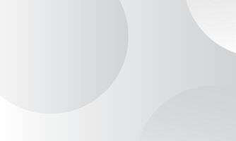 Abstract gradient background of white and gray circles vector