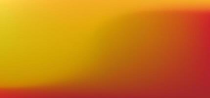 Red and Yellow Abstract Gradation Background Template. Blurred Yellow to red color gradient wallpaper design. Illustration. vector