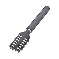 illustration of fish scaler vector