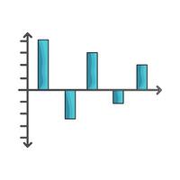 illustration of graph vector