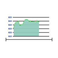 illustration of statistics vector