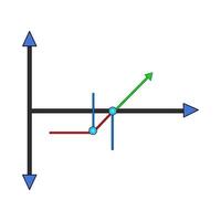 illustration of statistics vector