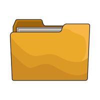 illustration of folder vector