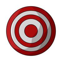 illustration of target board vector