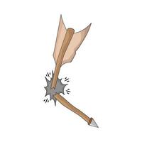 illustration of broken arrow vector
