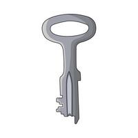 illustration of prison key vector